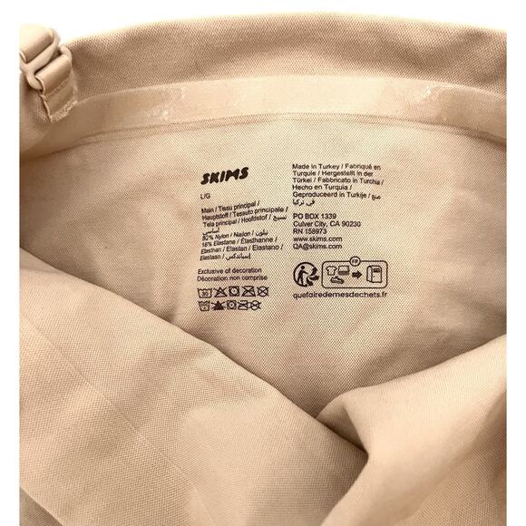 Skims New Large High Waisted Butt Lifting Shapewear With Detachable Straps NWOT - Picture 2 of 6